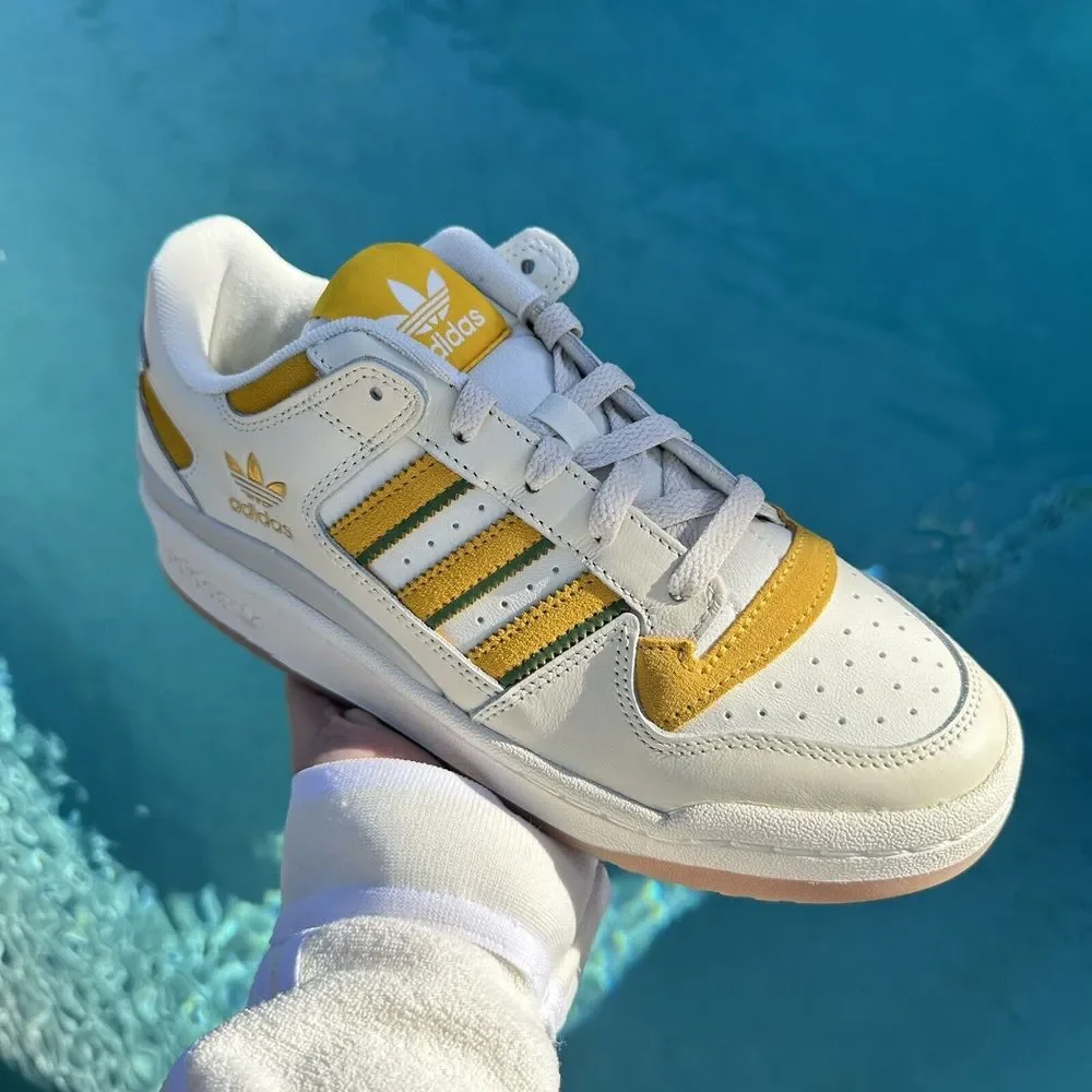 Adidas Originals Forum Low Ivory Men's Athletic Shoes FZ6271